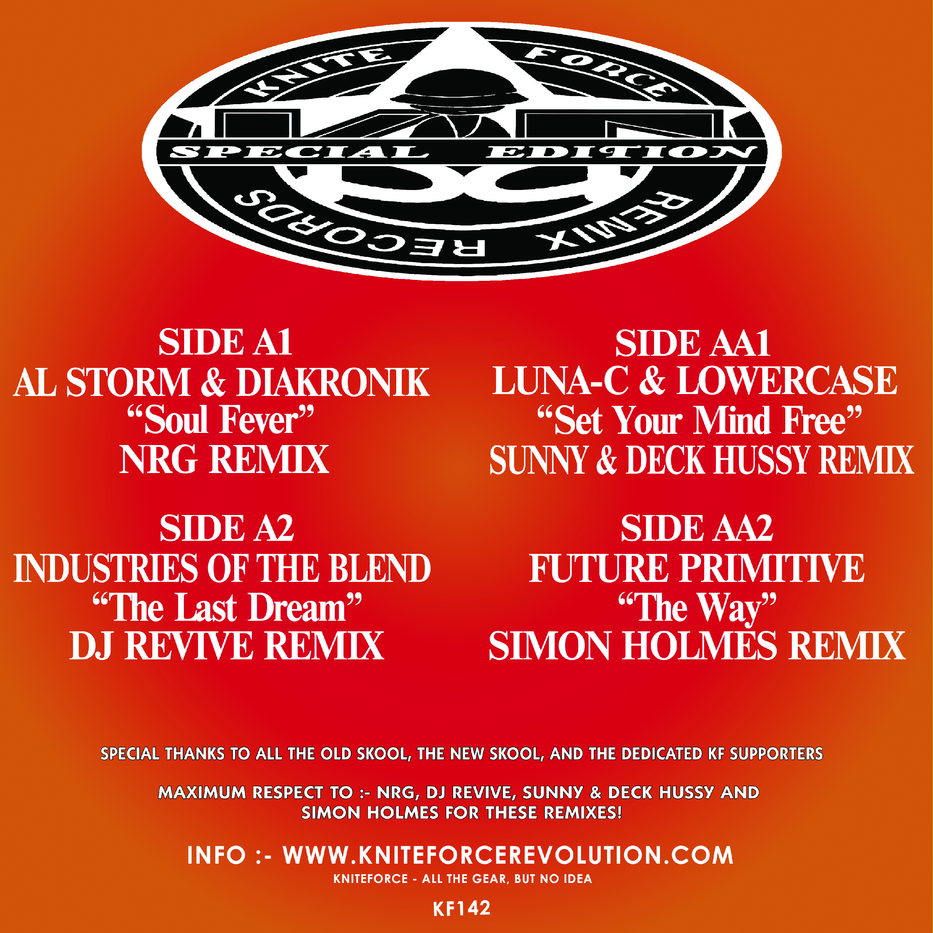 その他 We created this. DOWN FORCE RECORDS Kniteforce Revolution | Various - Remix Records & Kniteforce