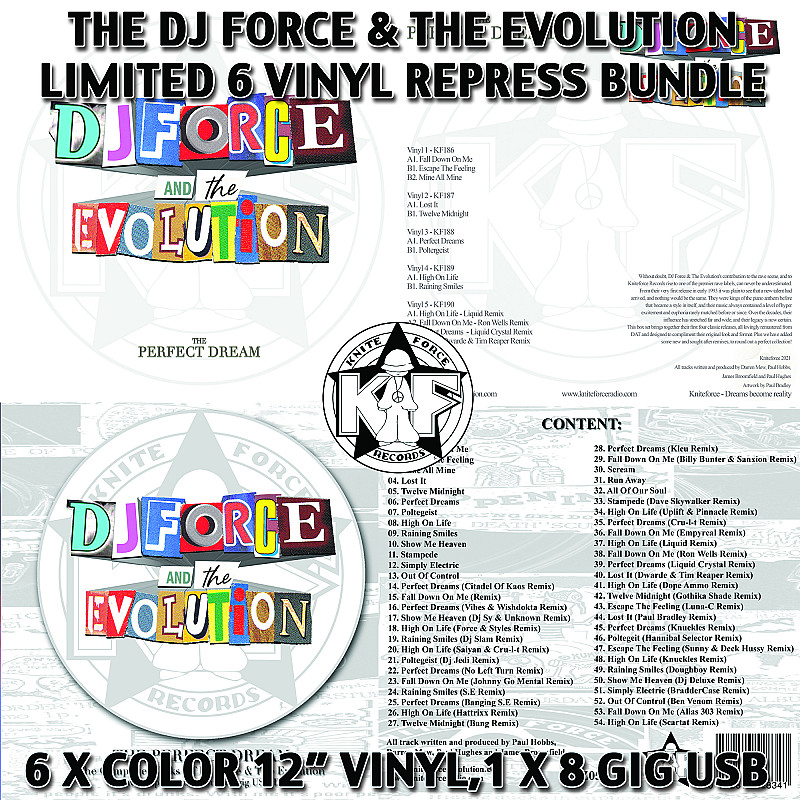 Kniteforce Revolution | The Dj Force & The Evolution 6 Vinyl Color