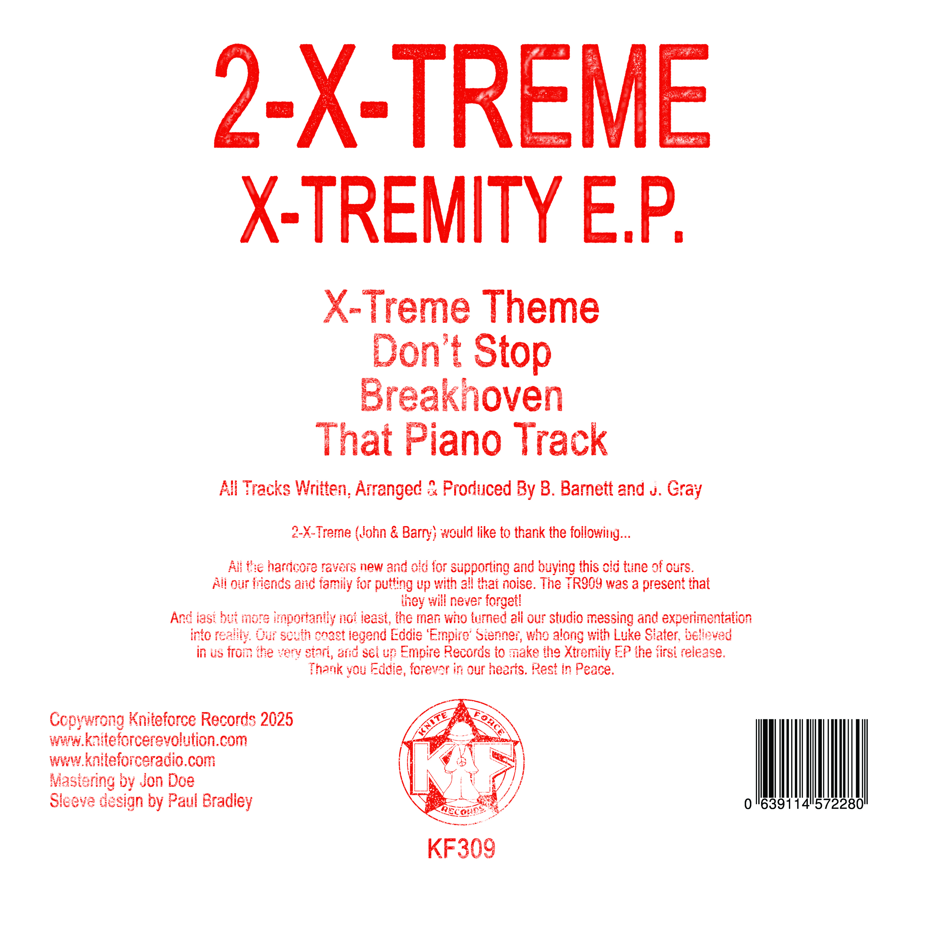 Kniteforce Revolution | 2-X-Treme - X-Tremity EP (Remastered