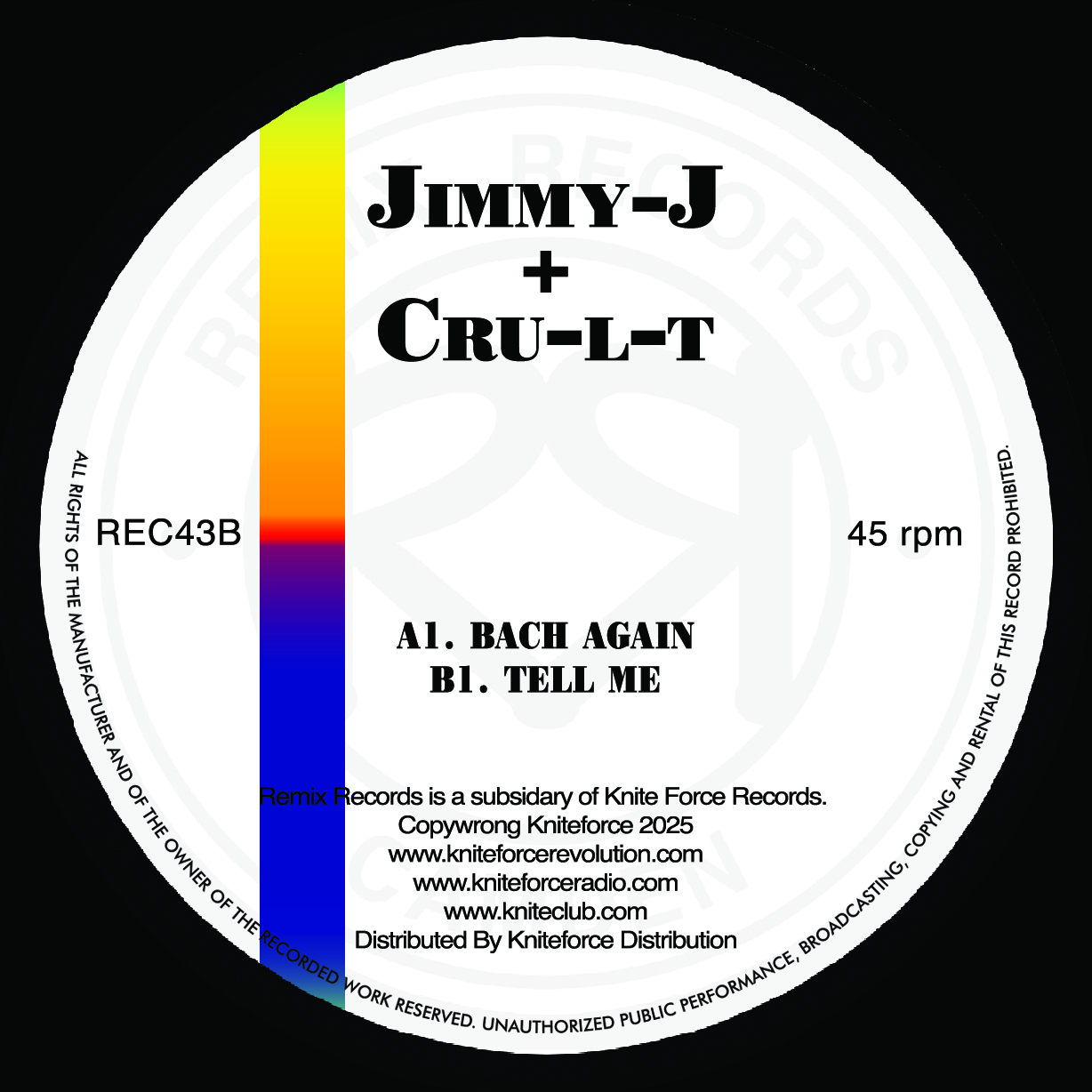 Kniteforce Revolution | Jimmy J & Cru-L-T - Bach Again (Black