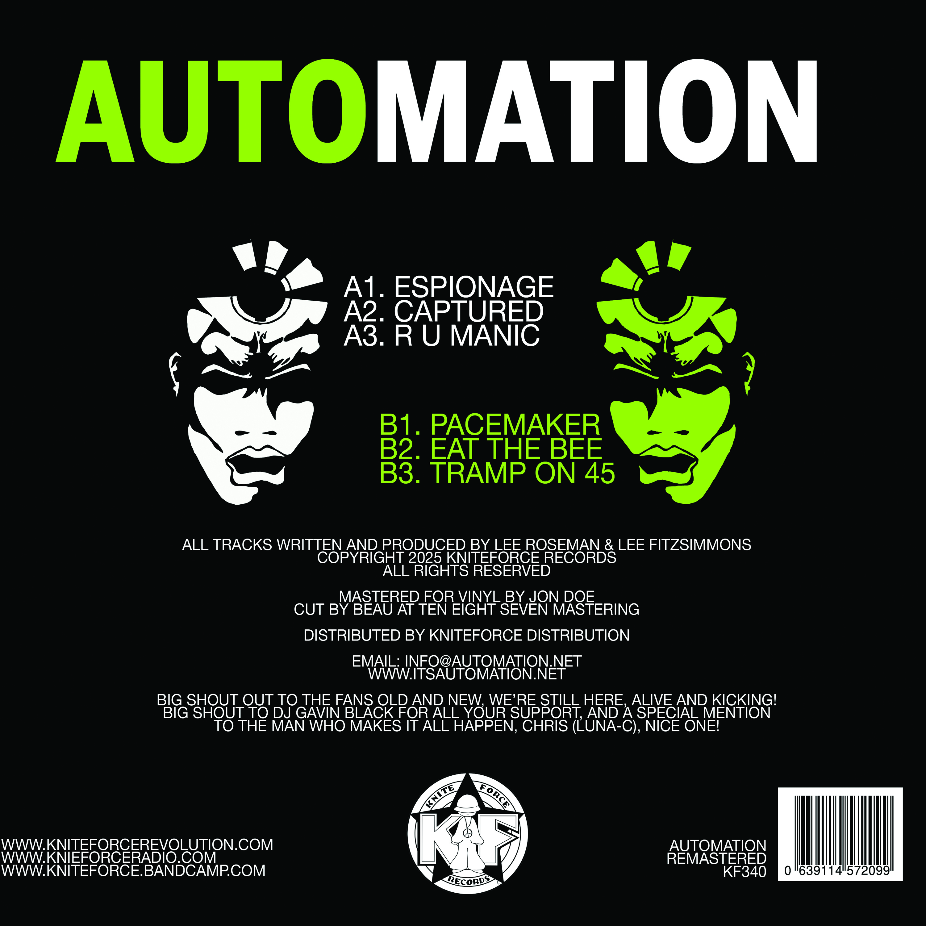 Kniteforce Revolution | Automation - The Six Track EP