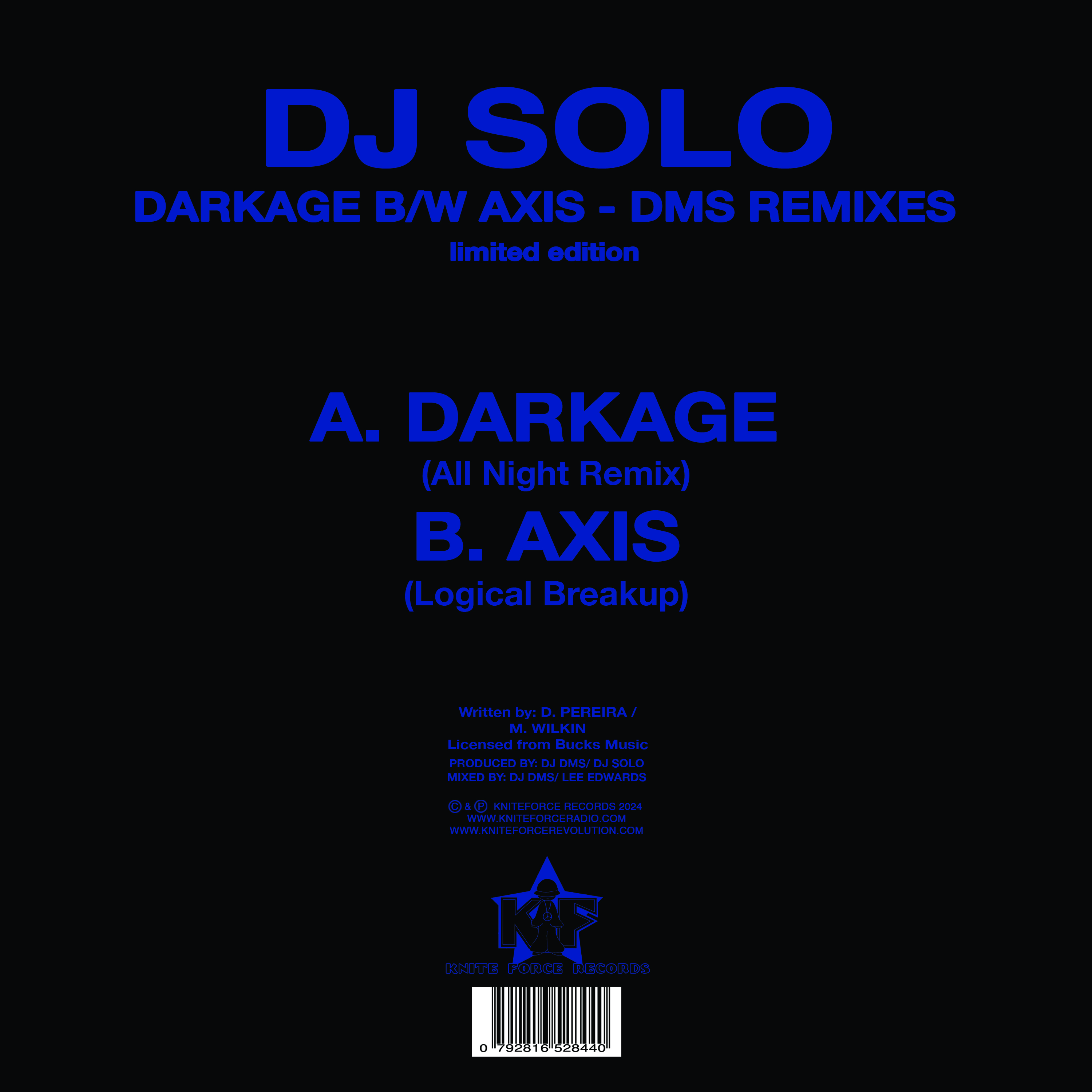 Kniteforce Revolution | Dj Solo - Darkage / Axis (Original DMS