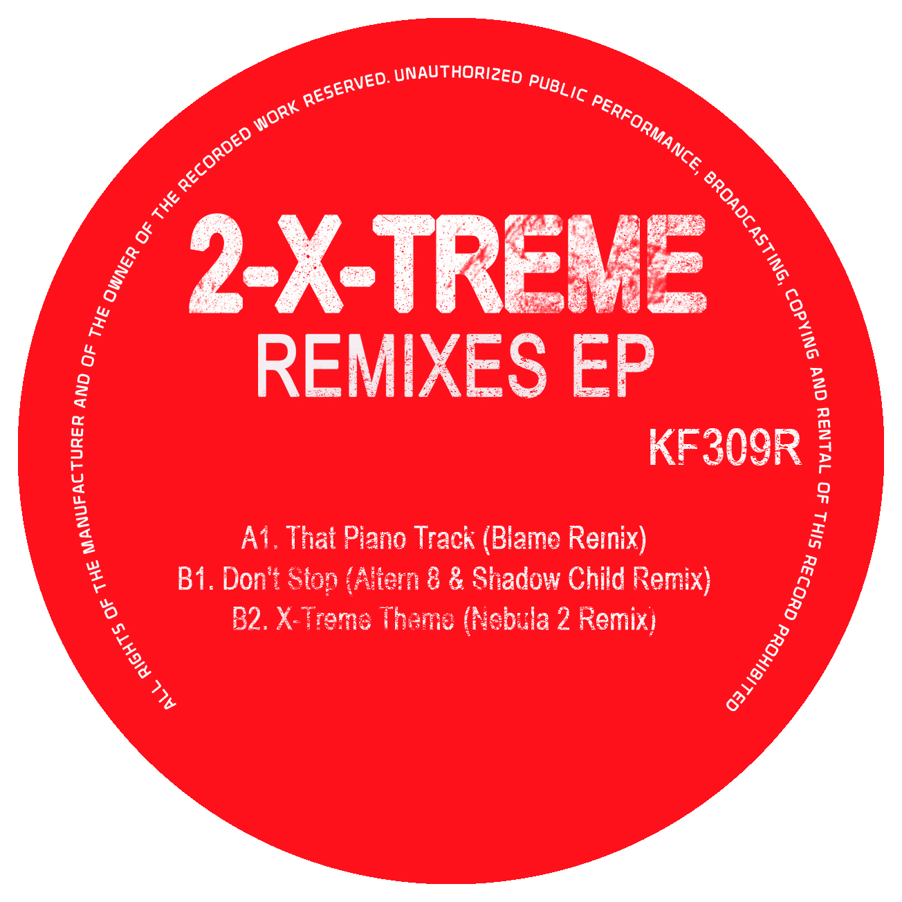 Kniteforce Revolution | 2-X-Treme - Remixes EP (Black Vinyl