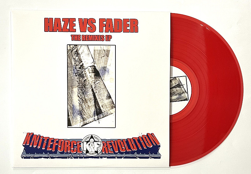 Kniteforce Revolution | Haze V's Fader - The Remixes EP (Clear Red