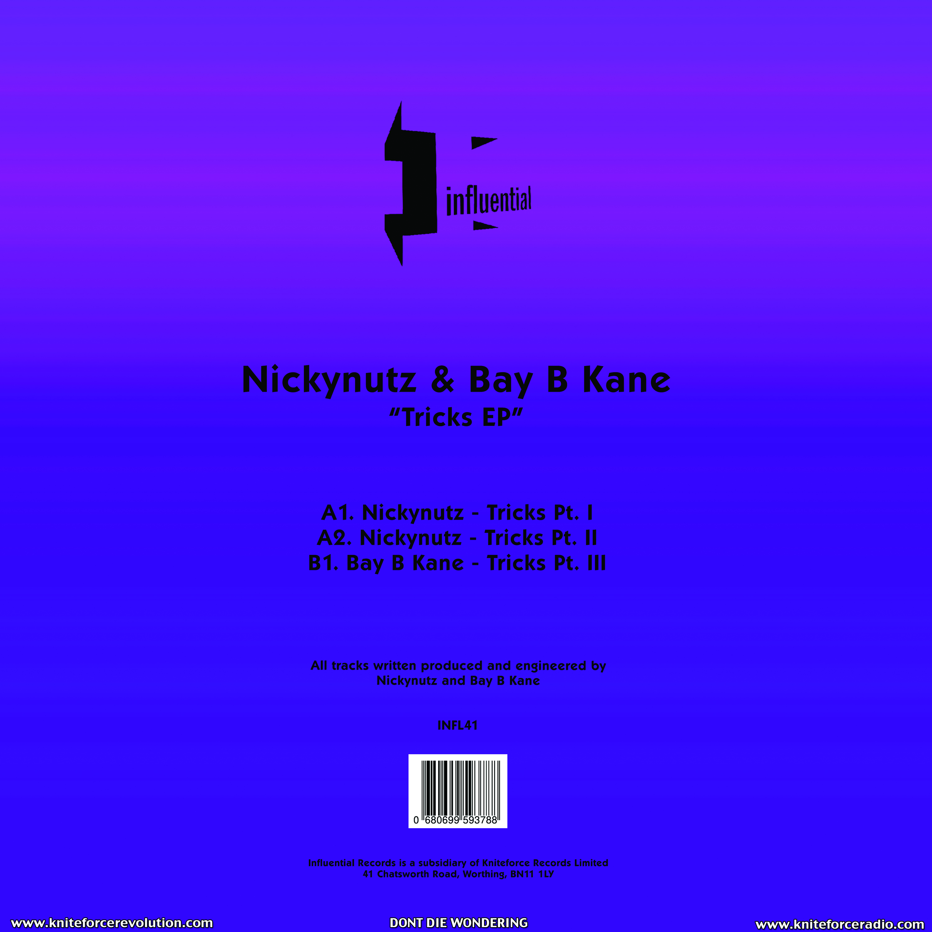 Kniteforce Revolution | Nickynutz & Bay B Kane - Tricks EP